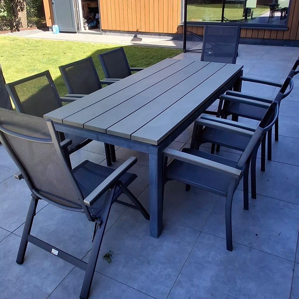 Bois le Duc tuinset - Stijlvol en comfortabel, Ophalen, Kunststof, Gebruikt, Tuinset