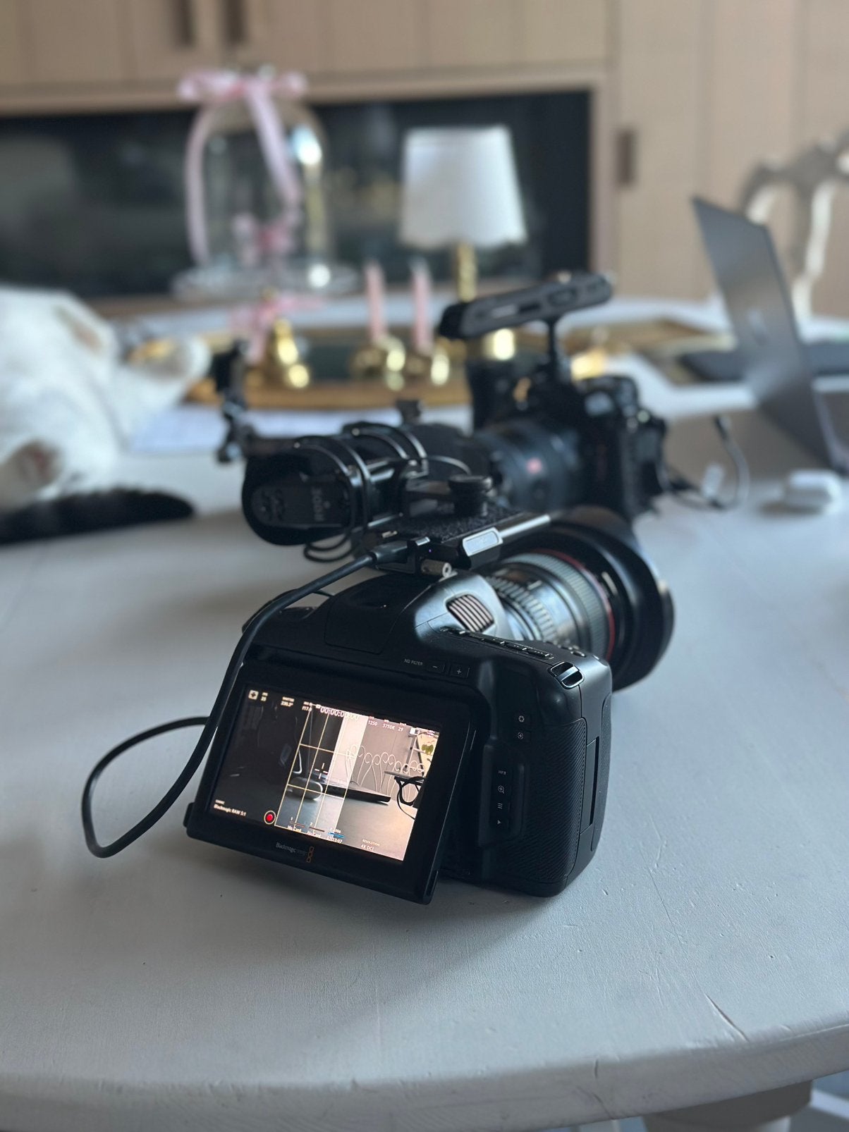Black magic design pocket camera 6k PRO + canon 24-105mm, Audio, Tv en Foto, Videocamera's Digitaal, Minder dan 8x, Zo goed als nieuw