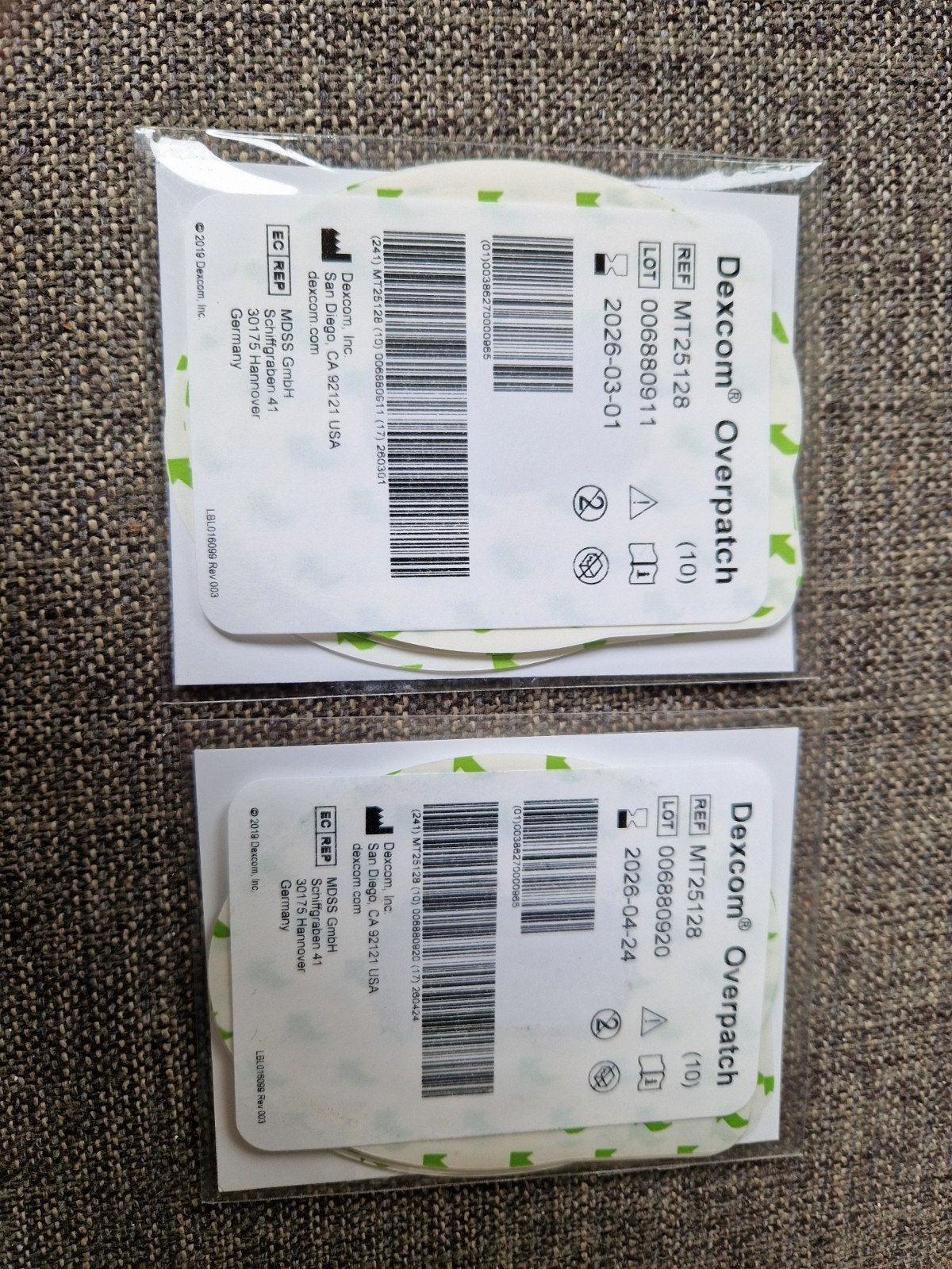 Dexcom Overpatch 20 stuks, Ophalen of Verzenden, Nieuw, Overige typen