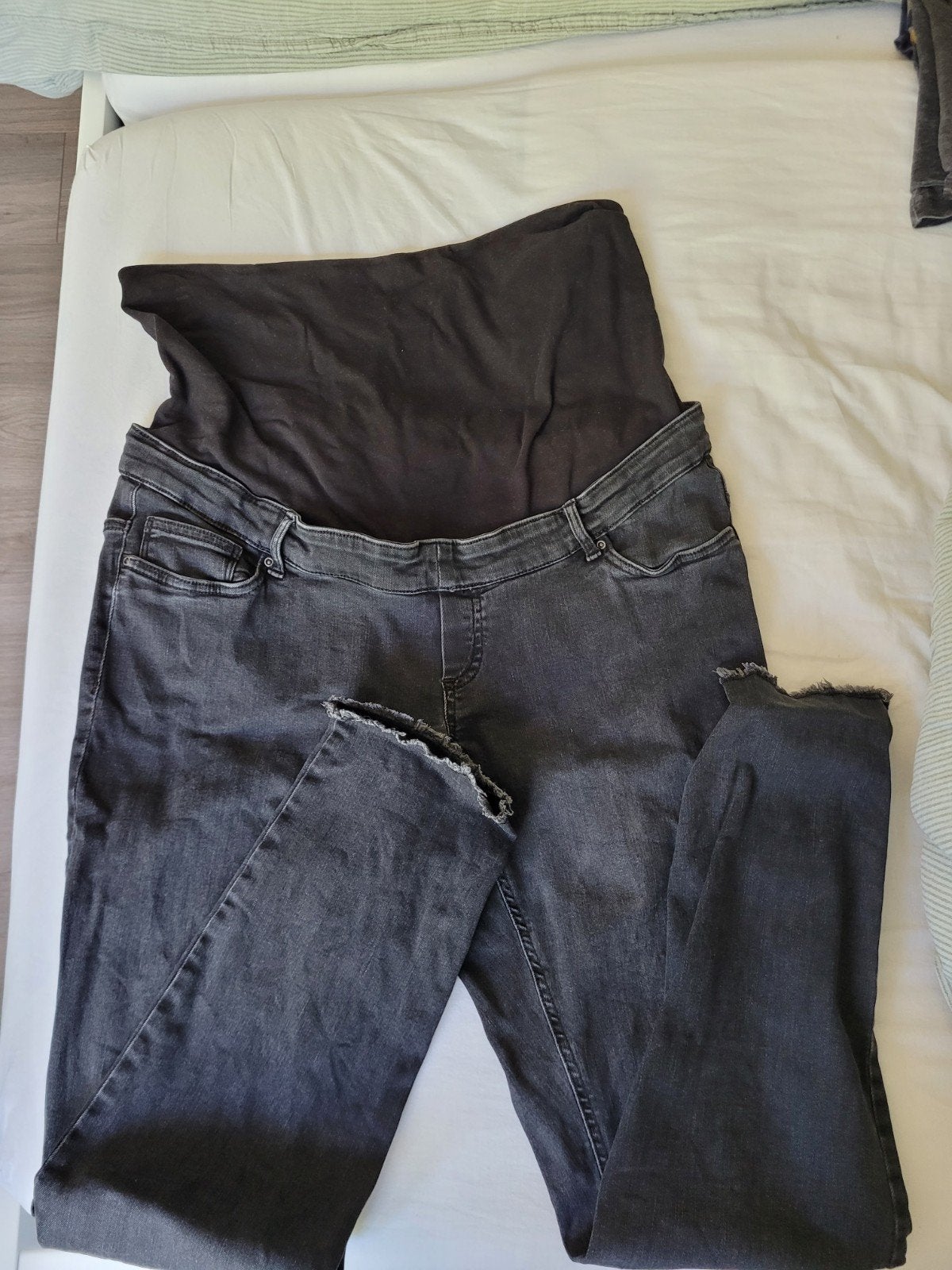 Only maternity jeans black size xl, Zwart, Maat 46/48 (XL) of groter, Ophalen of Verzenden, Only.