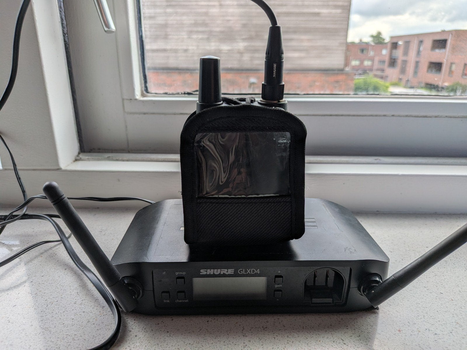 Shure GLXD4 Draadloos Gitaar/Systeem, Ophalen of Verzenden, Zo goed als nieuw, Elektrische gitaar