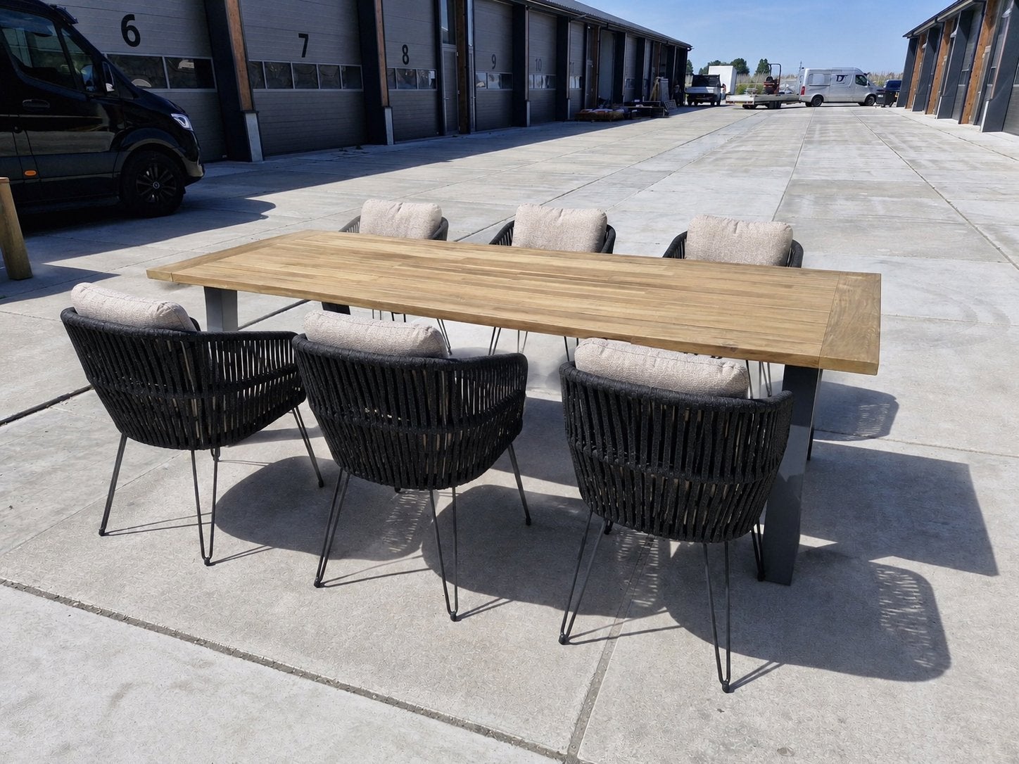Lifestyle Palta Teakhout Tuintafel met Domani Trivento Stoel