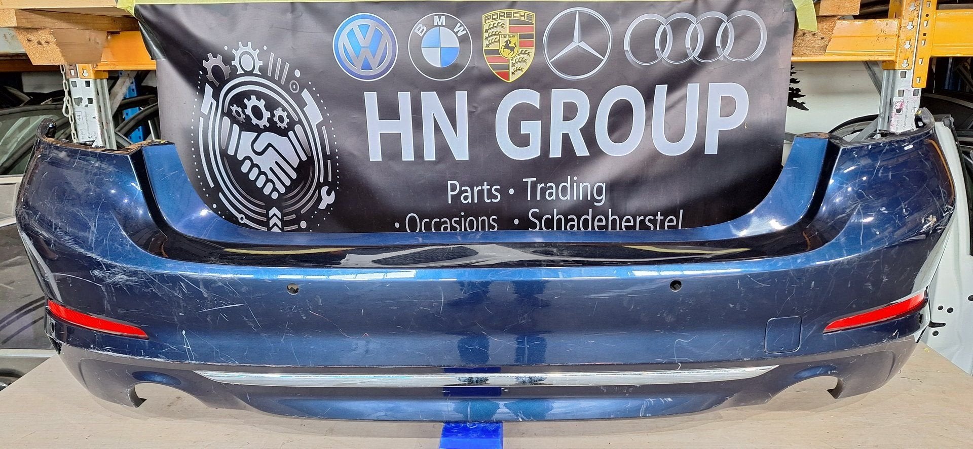 BMW 5 Serie G30 achterbumper 6XPDC, Gebruikt, -, -, Ophalen of Verzenden
