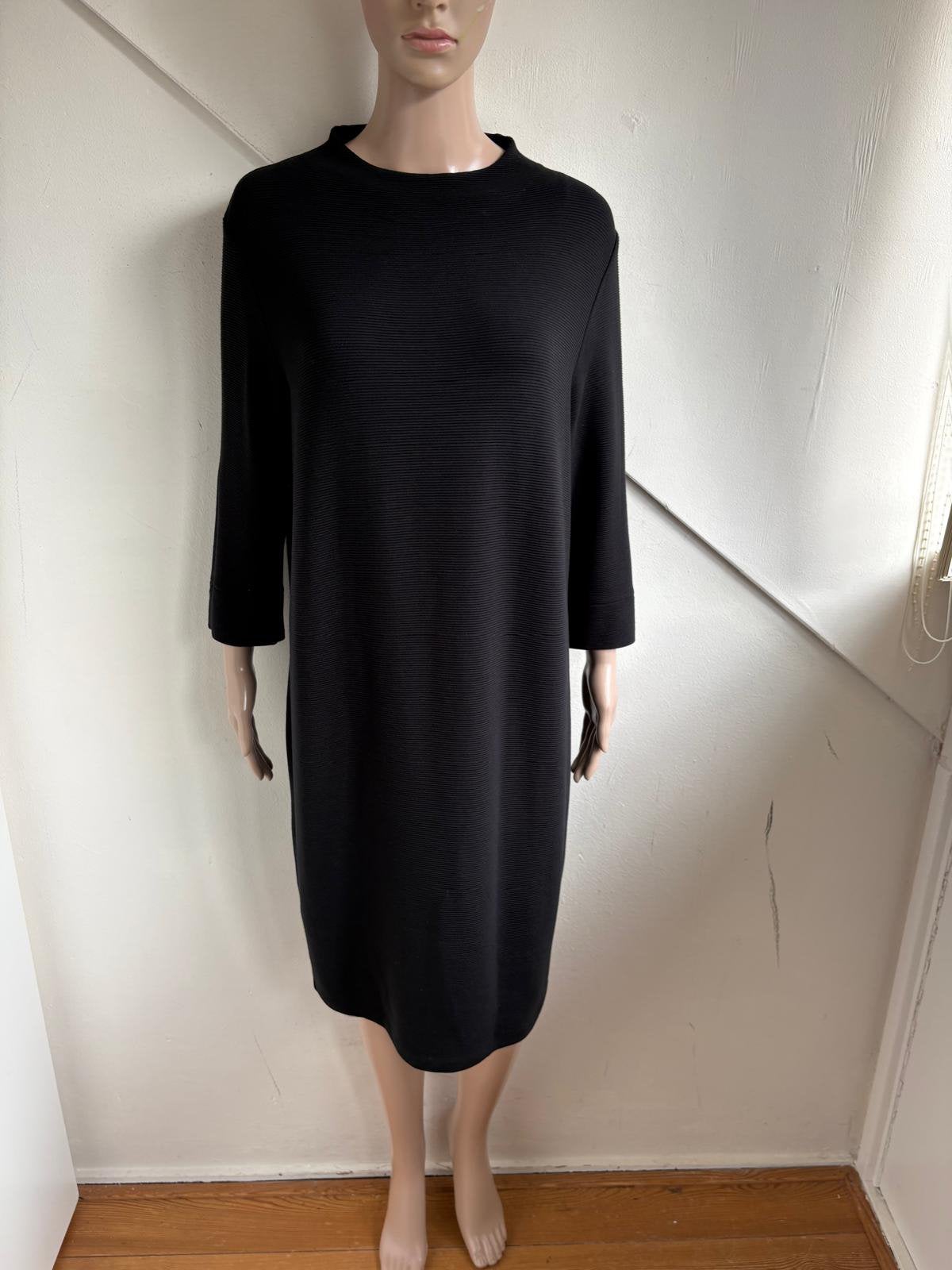 Sissy Boy jurk maat M/L zwart kleine rib jurk truijurk, Zwart, Maat 42/44 (L), Ophalen of Verzenden, Zo goed als nieuw