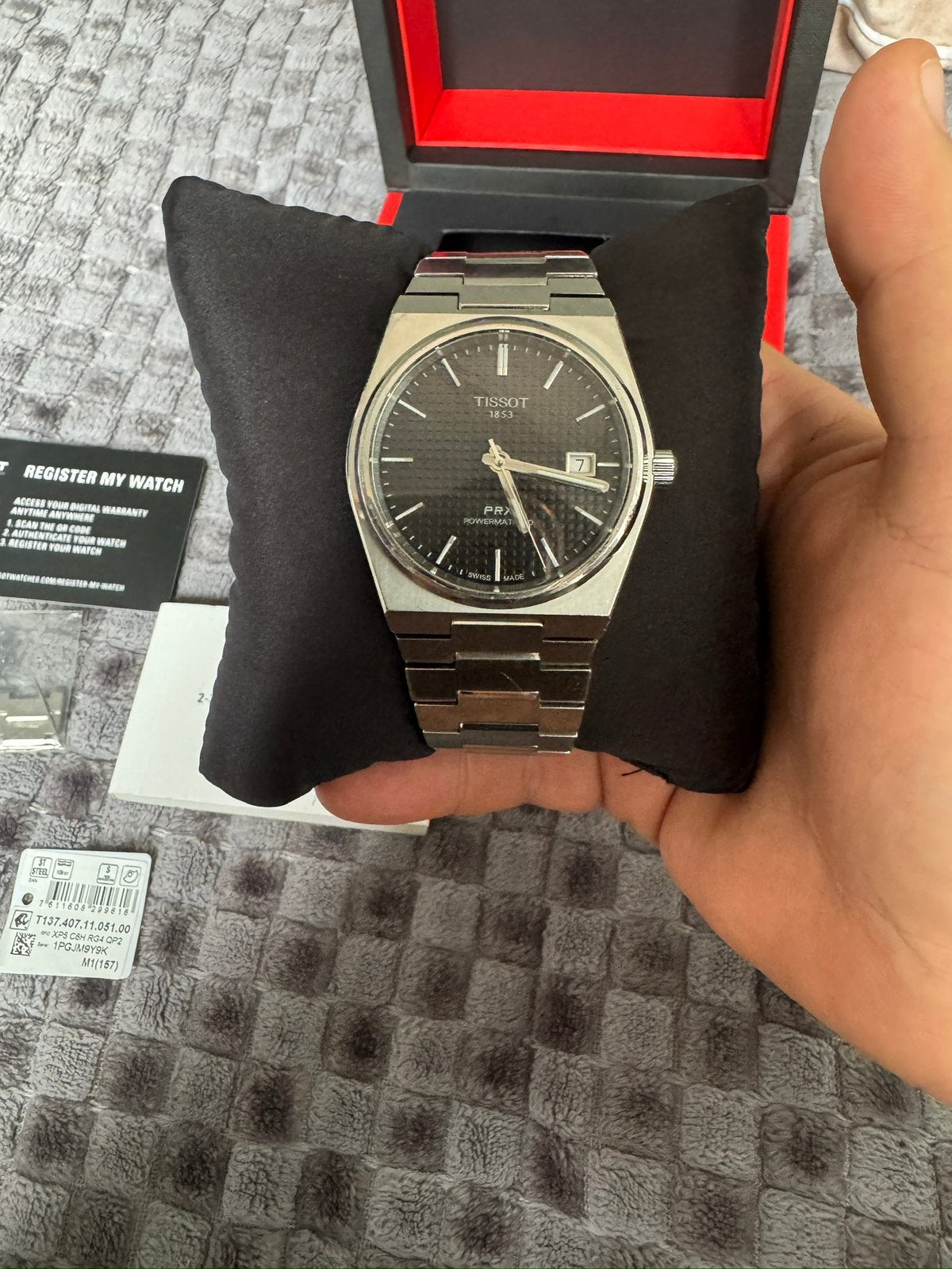Tissot PRX powermatic 80 40mm, Ophalen of Verzenden, Overige merken