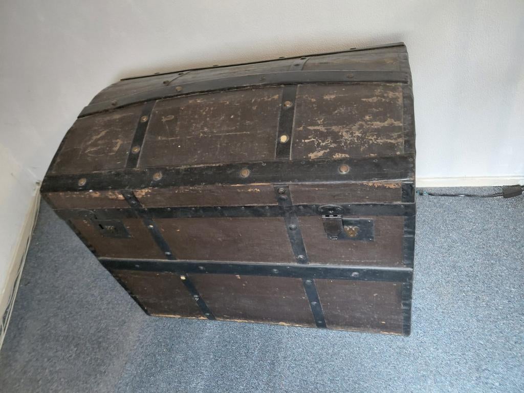 Antieke dekenkist, Huis en Inrichting, Ophalen, Gebruikt, 50 tot 100 cm