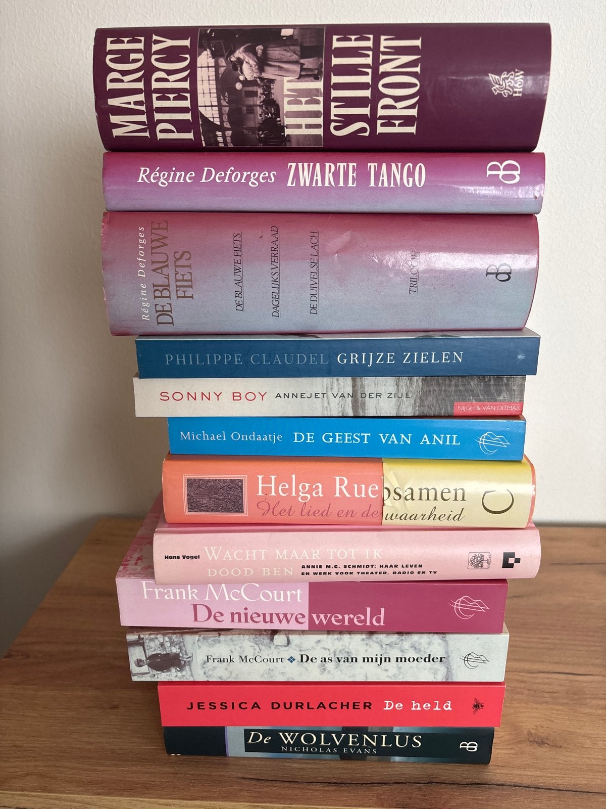 Boekenpakket: 12 diverse romans (o.a. De Blauwe Fiets), Boeken, Ophalen of Verzenden, Gelezen, Nederland