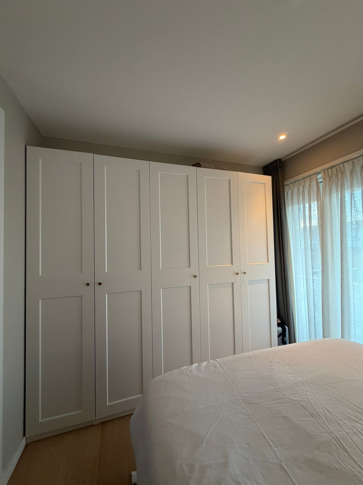 IKEA PAX kledingkast | 5-delig | Ondiep | Wit, Huis en Inrichting, Kasten | Kledingkasten, Ophalen, 50 tot 75 cm, 200 cm of meer