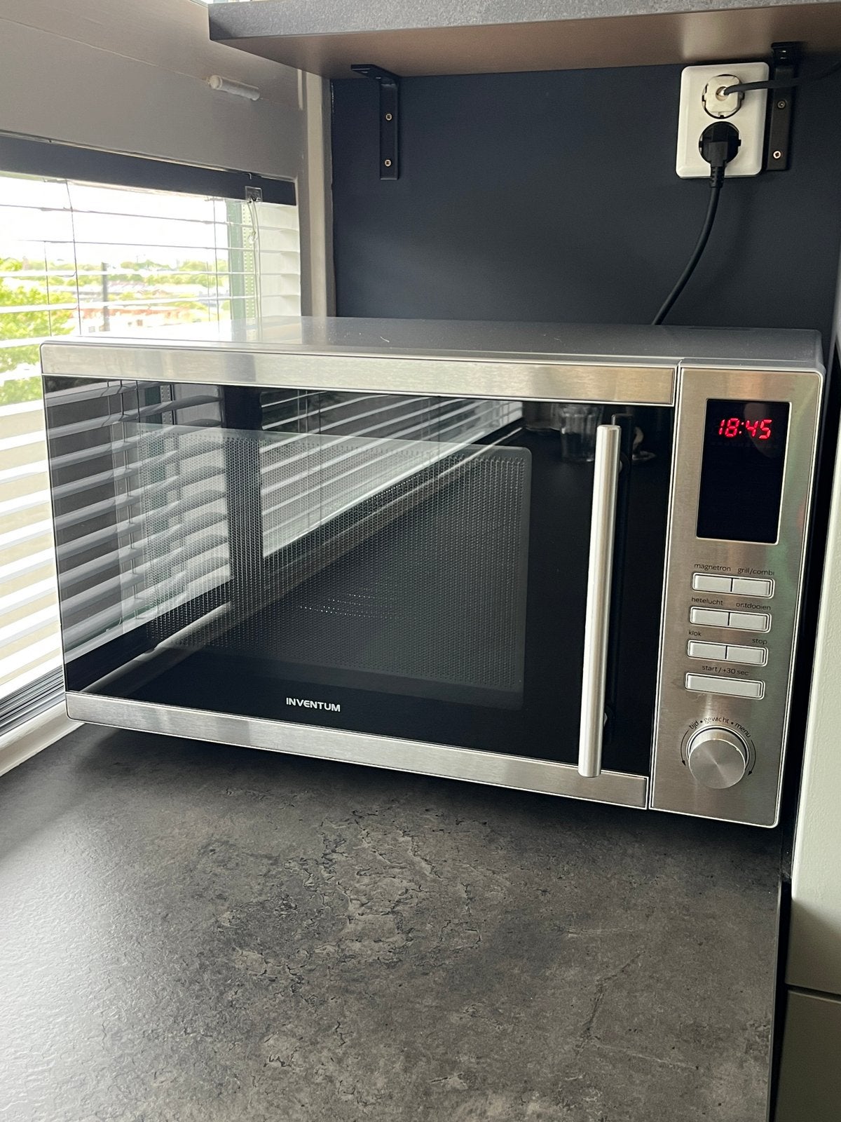 Inventum combi-magnetron. OVEN., Ophalen, Combimagnetron, Gebruikt, Hete lucht