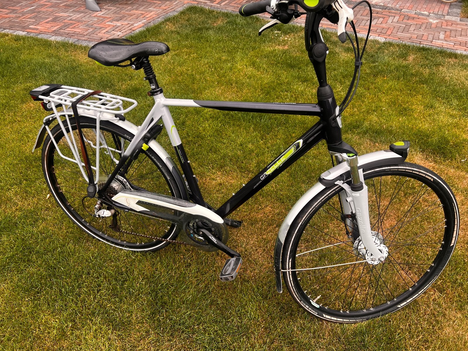 Gebruikte Gazelle Allure Limited Edition Herenfiets, Gebruikt, Velgrem, Versnellingen, Ophalen of Verzenden