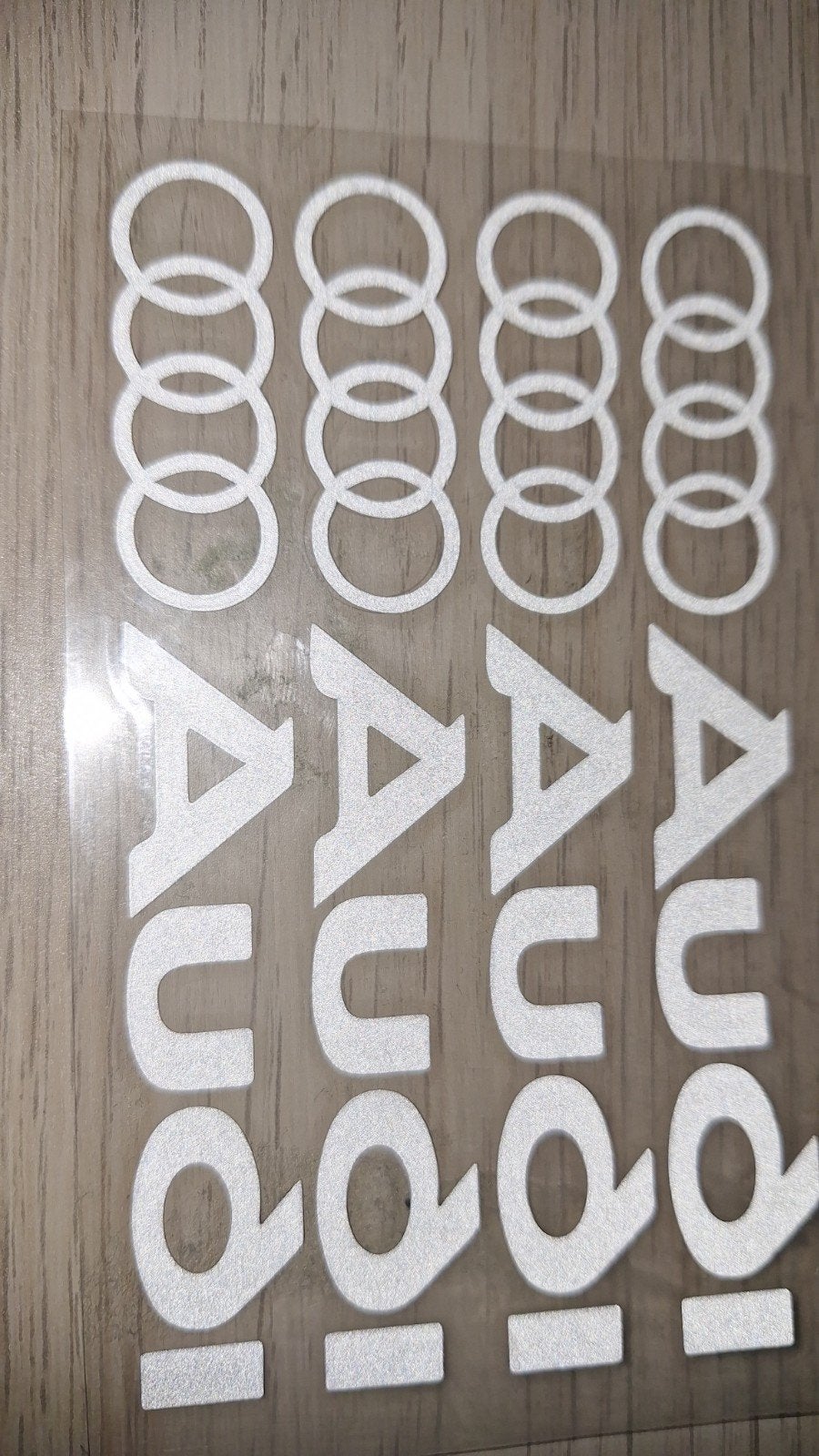 Audi | Nieuw | stickers, Auto diversen, Auto-accessoires, Ophalen of Verzenden, Nieuw