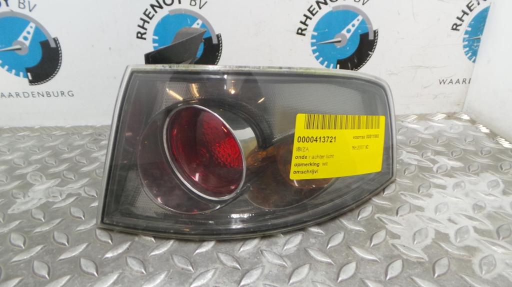 SEAT IBIZA 1.8 20VT 110KW 3DRS ACHTERLICHT R 2007, Ophalen of Verzenden, Gebruikt, Stiba lid
