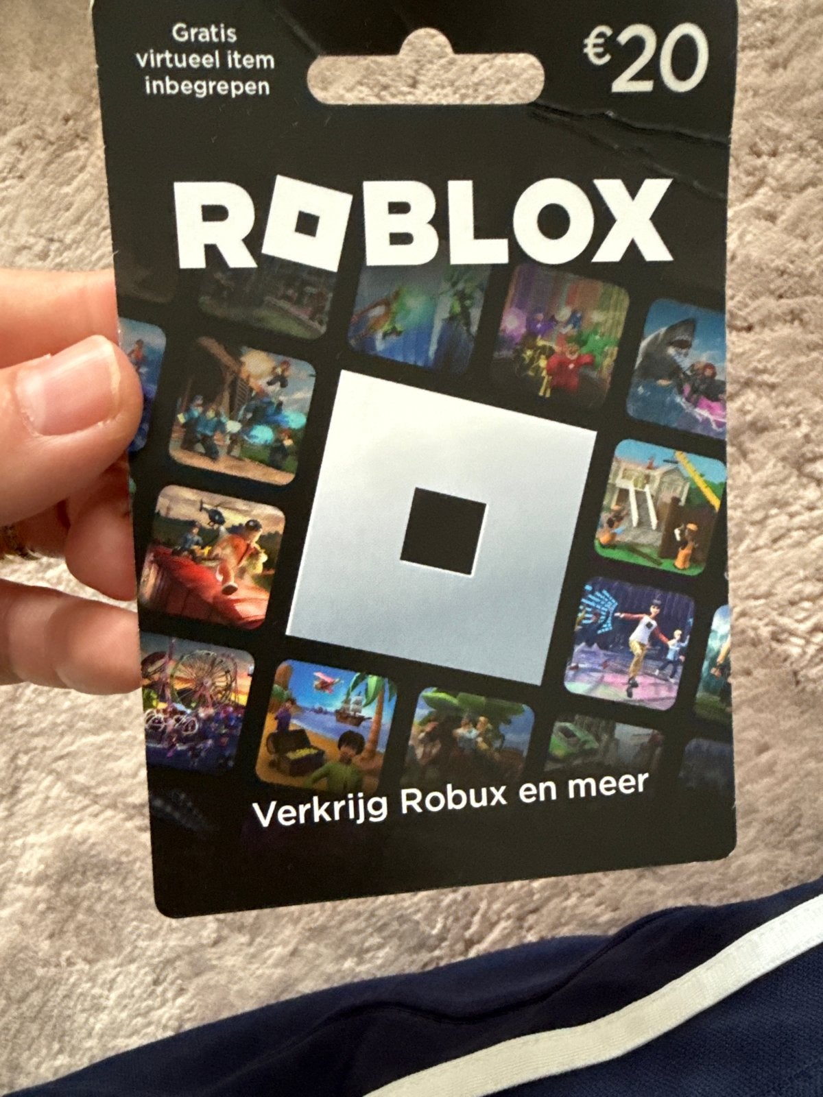 Roblox online spel kaart - €20 tegoed, Ophalen of Verzenden, Nieuw, Overige genres, Online