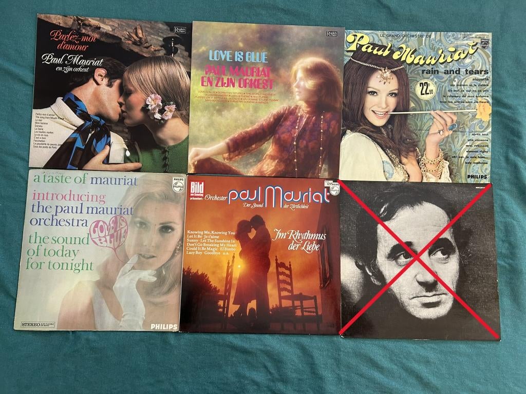 5 LP's Paul Mauriat (ook per stuk te koop), Ophalen of Verzenden, Gebruikt, 12 inch, Jazz