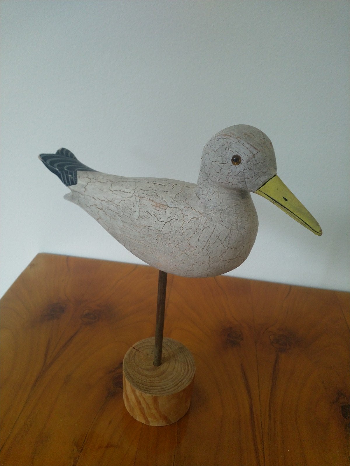 Meeuw van hout, Ophalen of Verzenden, Beeldje of Figuurtje