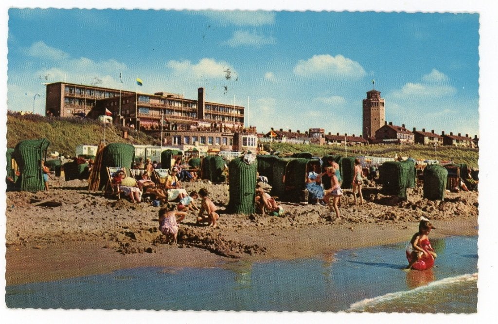 Zandvoort, Verzenden, 1940 tot 1960, Gelopen, Noord-Holland