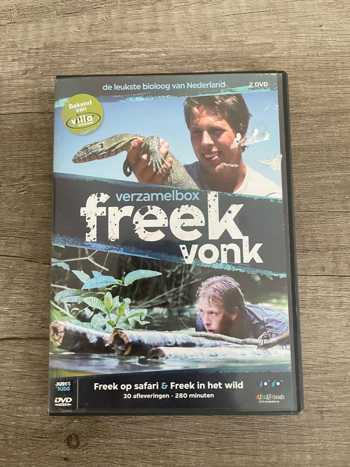 Freek Vonk Verzamelbox - Freek op safari & Freek in het wild, Cd's en Dvd's, Dvd's | Kinderen en Jeugd, Gebruikt, Documentaire