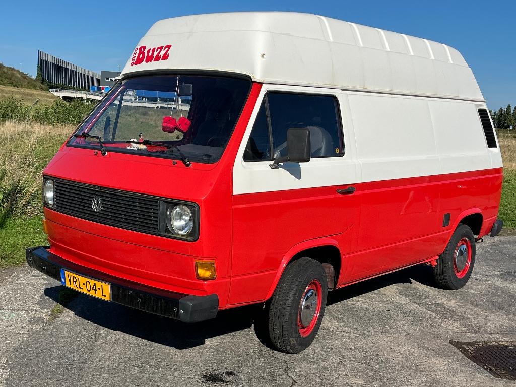 Volkswagen 1980 Rood-Wit, Auto's, Achterwielaandrijving, Overige kleuren, Volkswagen, 1417 kg