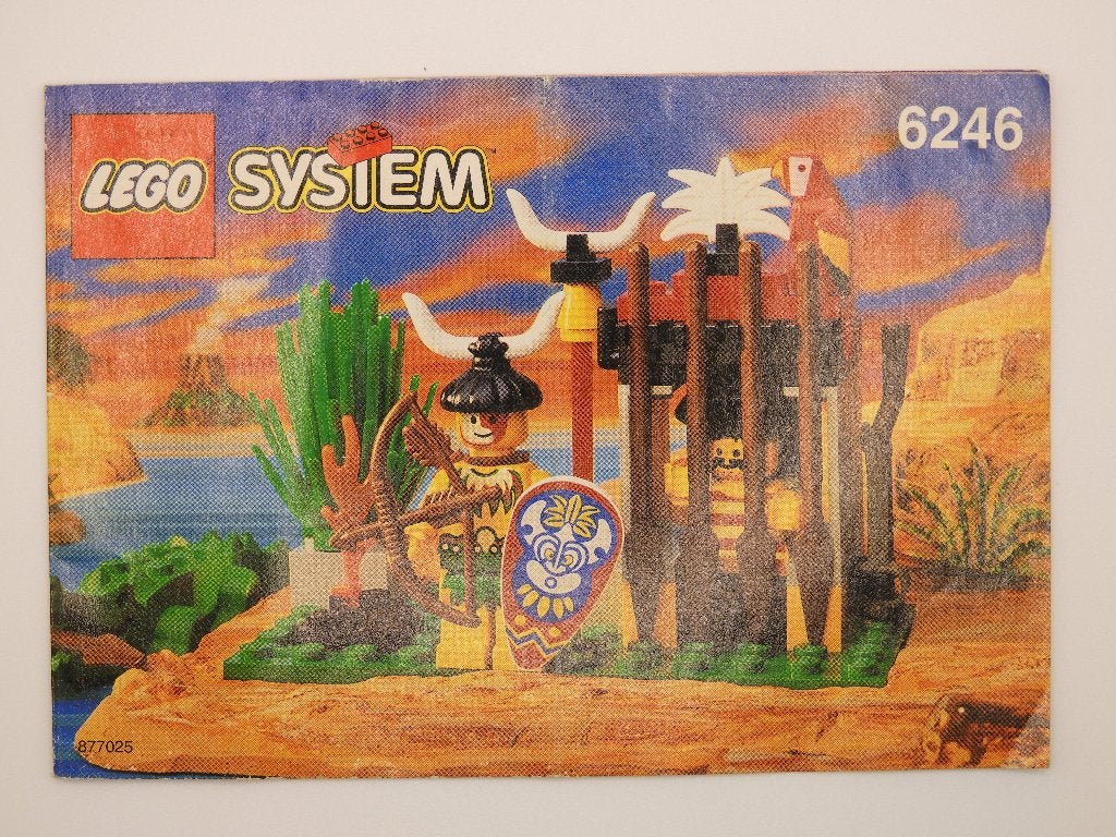 Lego 6246 Vintage Crocodile Cage, Gebruikt, Overige thema's, Lego, Ophalen of Verzenden