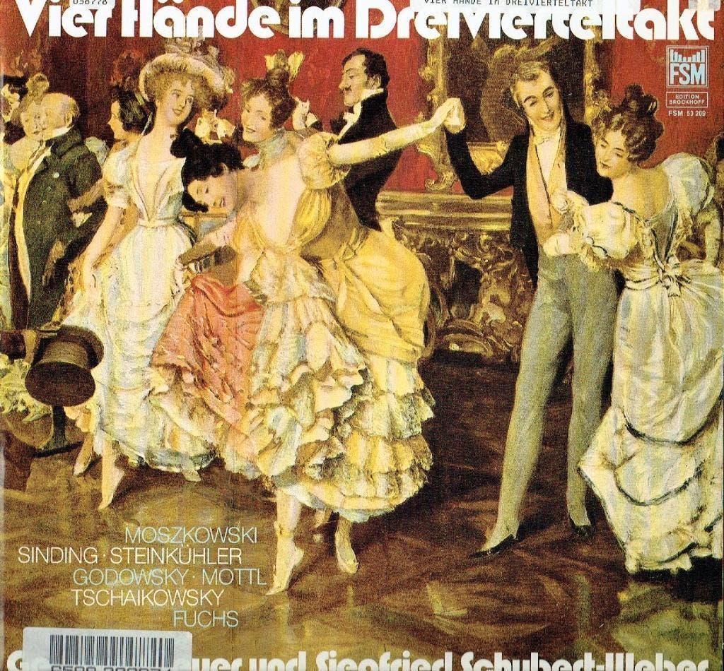 Gerhard Meyer Siegfried Schubert-Weber 4 Hands In 3-4 Time, Kamermuziek, Verzenden, Zo goed als nieuw, 12 inch