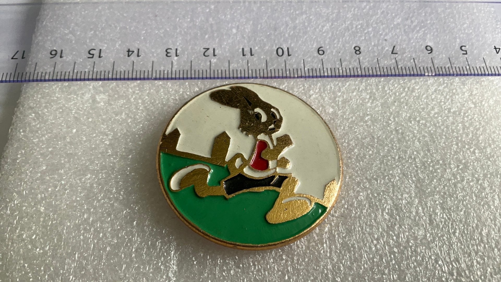 Grote broche konijn, Ophalen of Verzenden, Zo goed als nieuw, Overige onderwerpen