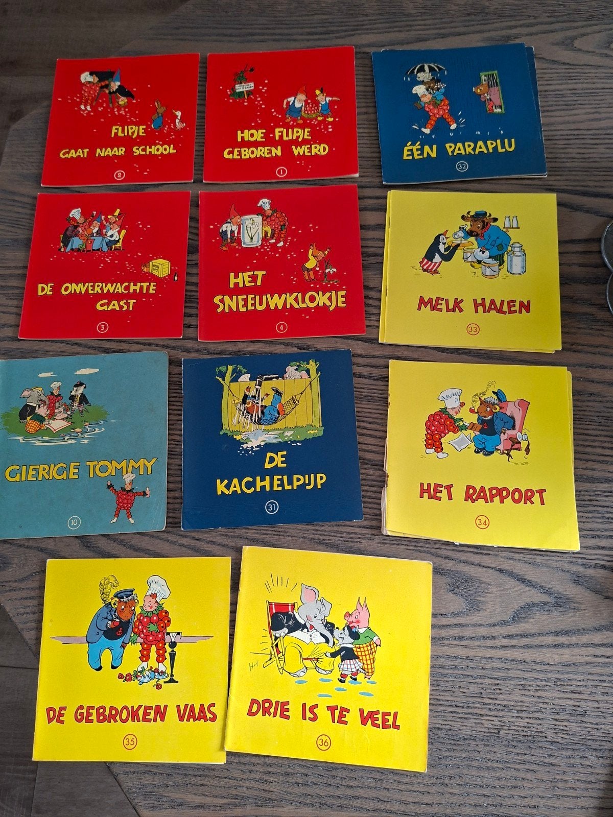 Boekjes Fruitbaasje van Tiel, Meerdere stripboeken, Ophalen of Verzenden, Gelezen