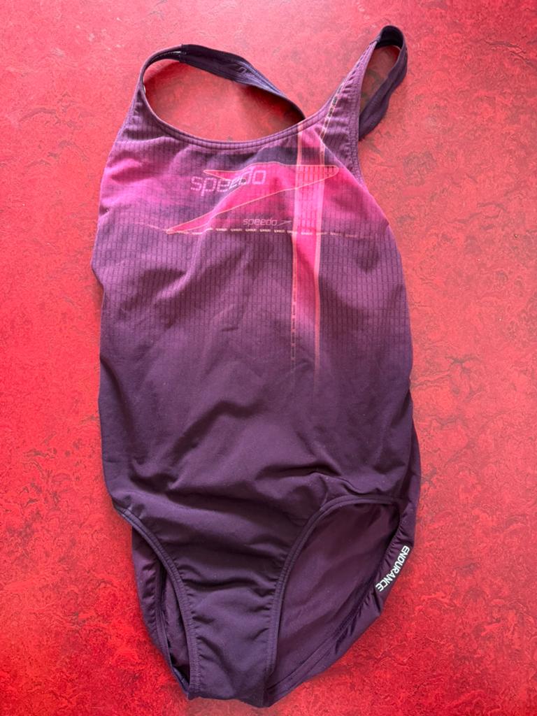 Speedo Endurance badpak maat 44, Ophalen of Verzenden, Zo goed als nieuw, Rood, Badpak