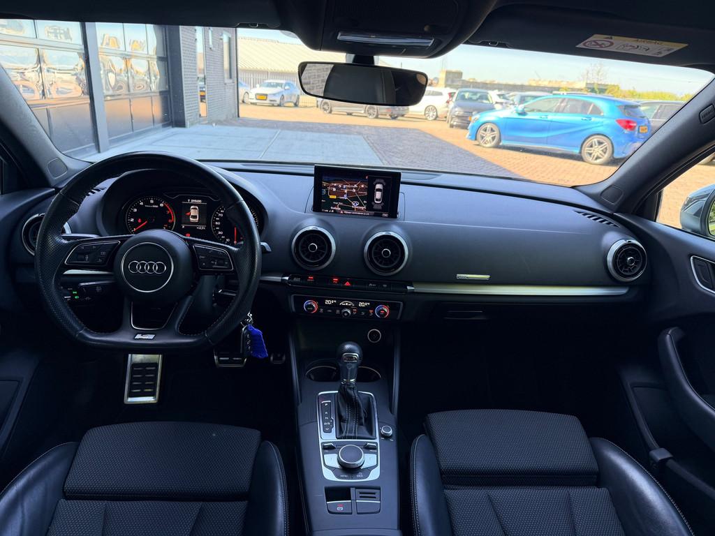 Audi A3 Limousine 1.5 TFSI CoD Sport S Line Edition | Autm |, Auto's, 4 cilinders, 150 pk, Leder en Stof, Origineel Nederlands