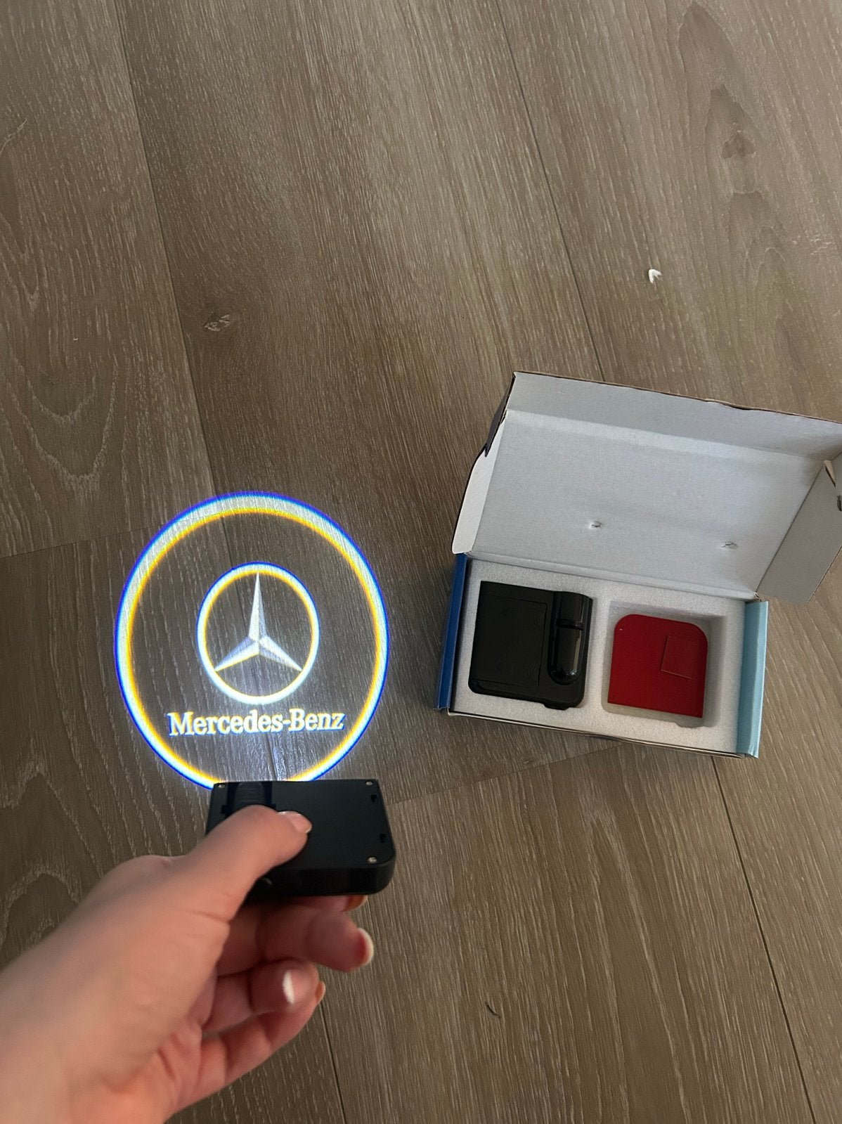 Mercedes-Benz Deur Logo Projector LED Verlichting, Ophalen of Verzenden, Nieuw
