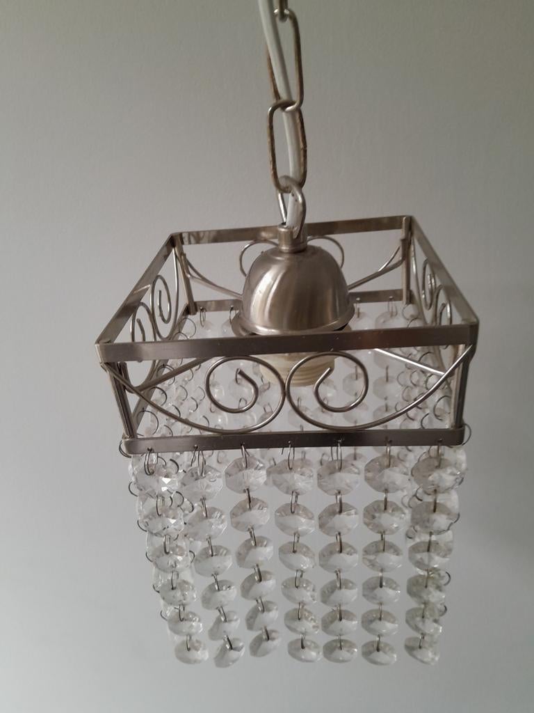 Lamp hanglamp kroonluchter idee gang meidenkamer slaapkamer, Ophalen of Verzenden, Zo goed als nieuw
