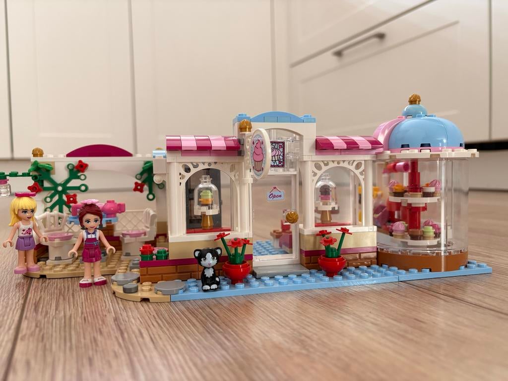 Lego Friends 41119 Cupcake Café / Bakkerij - Compleet, Lego, Friends, Ophalen of Verzenden, Zo goed als nieuw