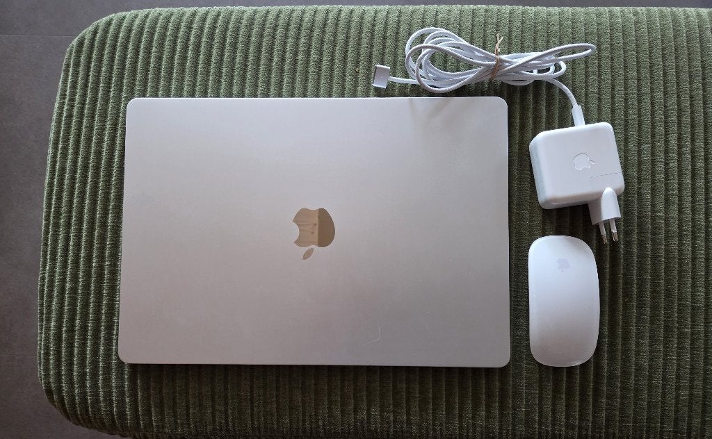 macbook air 15,3 inch M4 processor, Computers en Software, Apple Macbooks, Zo goed als nieuw, MacBook Air, 15 inch, Minder dan 2 Ghz