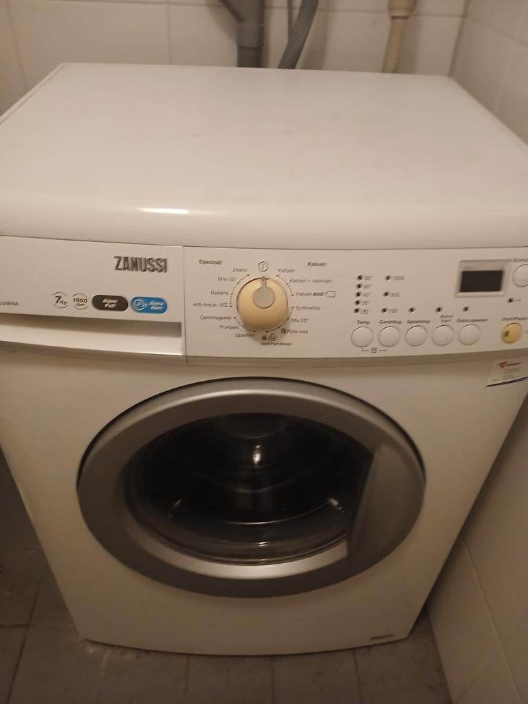Zanussie wasmachine 7kg, Witgoed en Apparatuur, Wasdrogers, 6 tot 8 kg, Minder dan 85 cm, Ophalen of Verzenden, Zo goed als nieuw