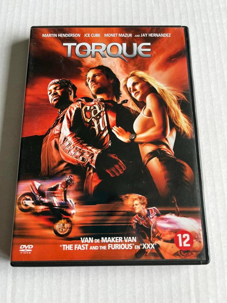 Torque DVD, Vanaf 12 jaar, Ophalen of Verzenden, Gebruikt, Actiethriller