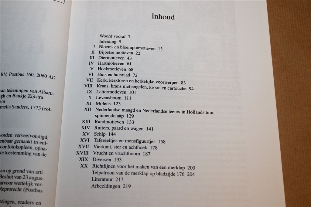 Merklapmotieven en hun Symboliek — Borduren met Telpatronen, Ophalen of Verzenden, Gelezen