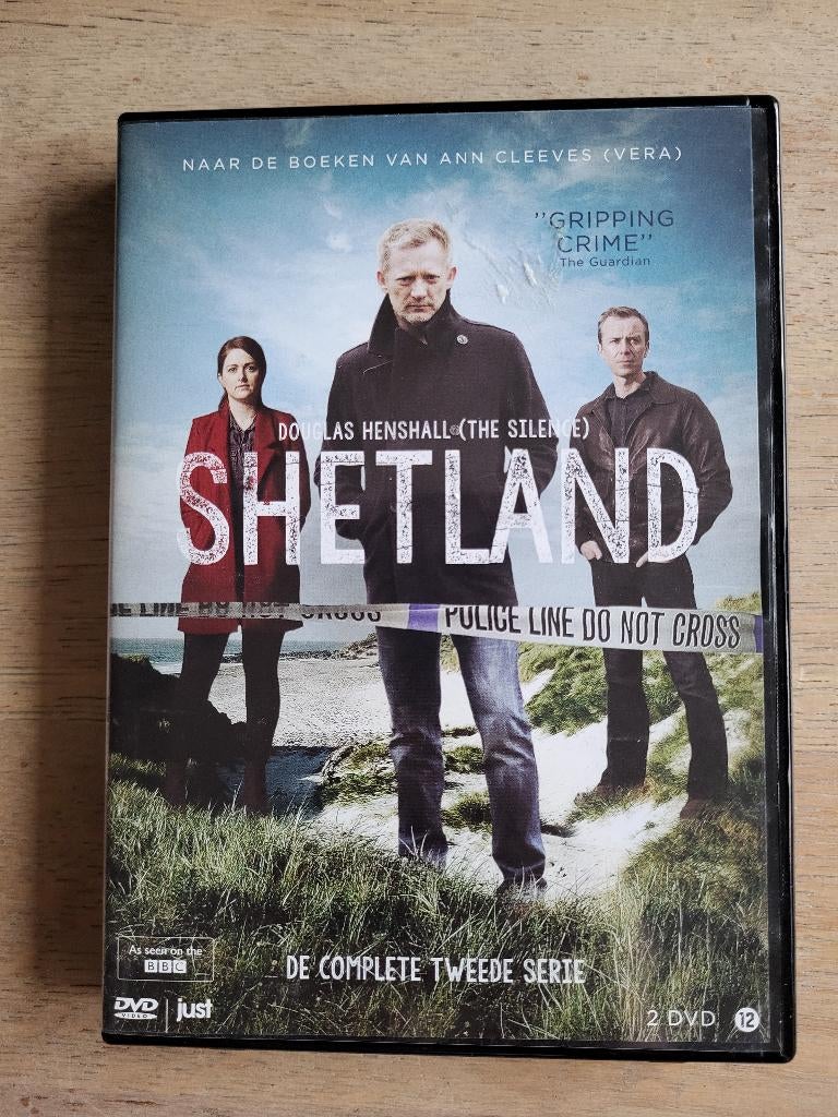 DVD Shetland serie 2 BBC, Alle leeftijden, Ophalen of Verzenden, Zo goed als nieuw