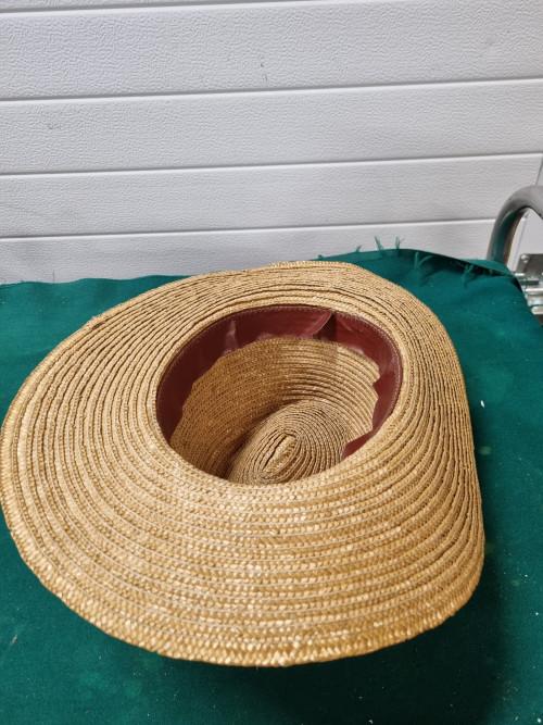 hoed cowboy geweven riet, Kleding | Heren, Hoeden en Petten, Ophalen of Verzenden, 'T Olde Gre-j, Info@toldegrej.nl, Endepoelstraat 20f Didam