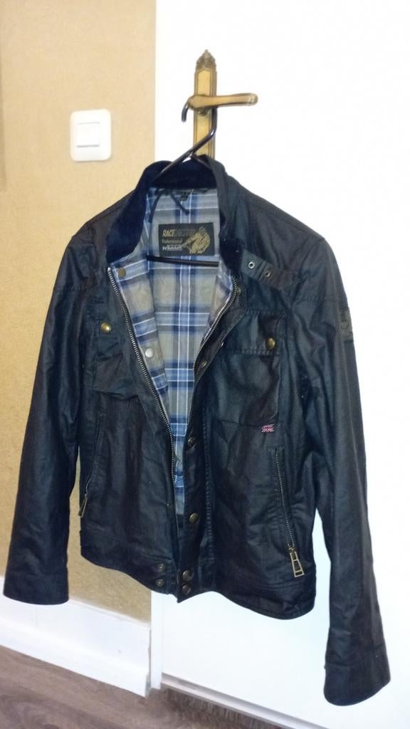 Belstaff Racemaster jas - Zo goed als nieuw, Kleding | Heren, Zwart, Ophalen of Verzenden, Zo goed als nieuw, Belstaff