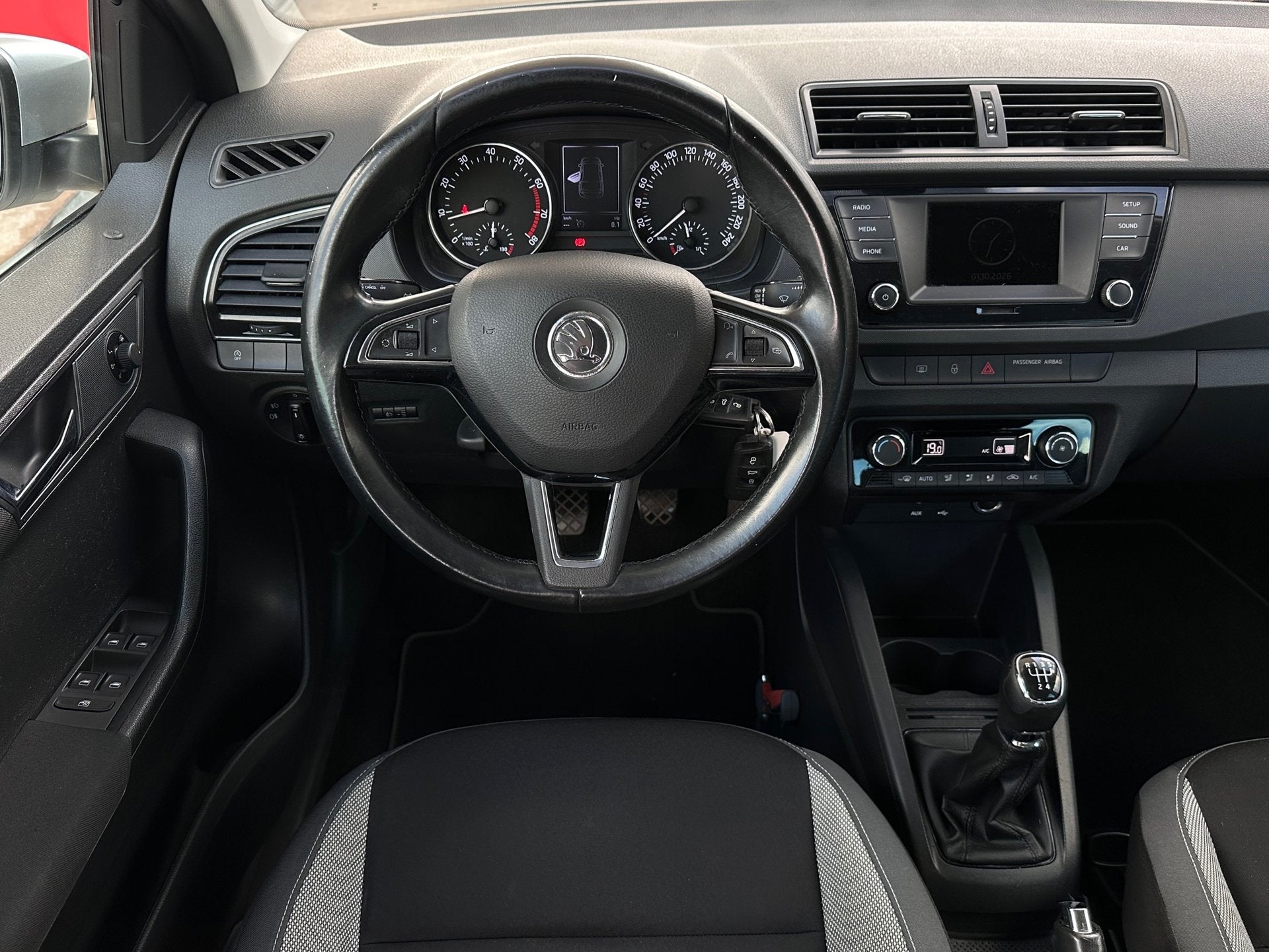Skoda Fabia 1.2 TSI Ambition|Climate Control|PDC achter|Trek, Auto's, Stof, 4 cilinders, Origineel Nederlands, Handgeschakeld