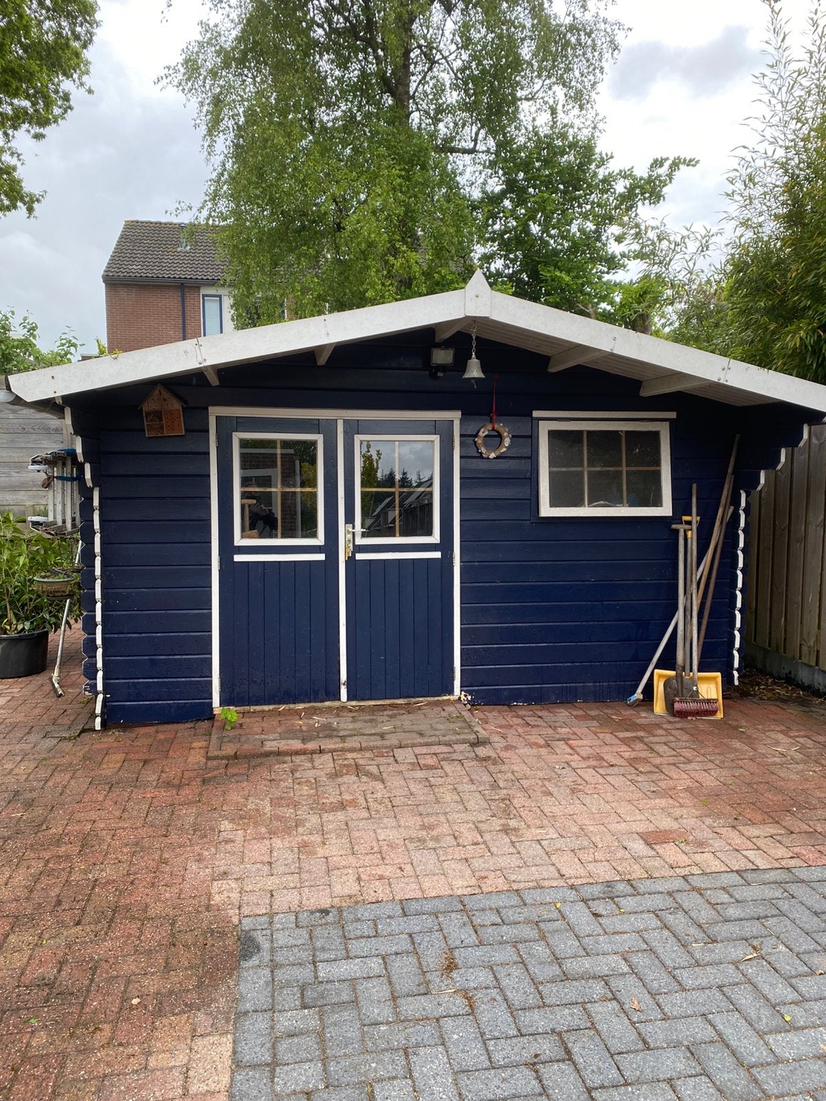 Blokhut 4x3 m, Ophalen, 250 tot 500 cm, Blokhut, 1 raam