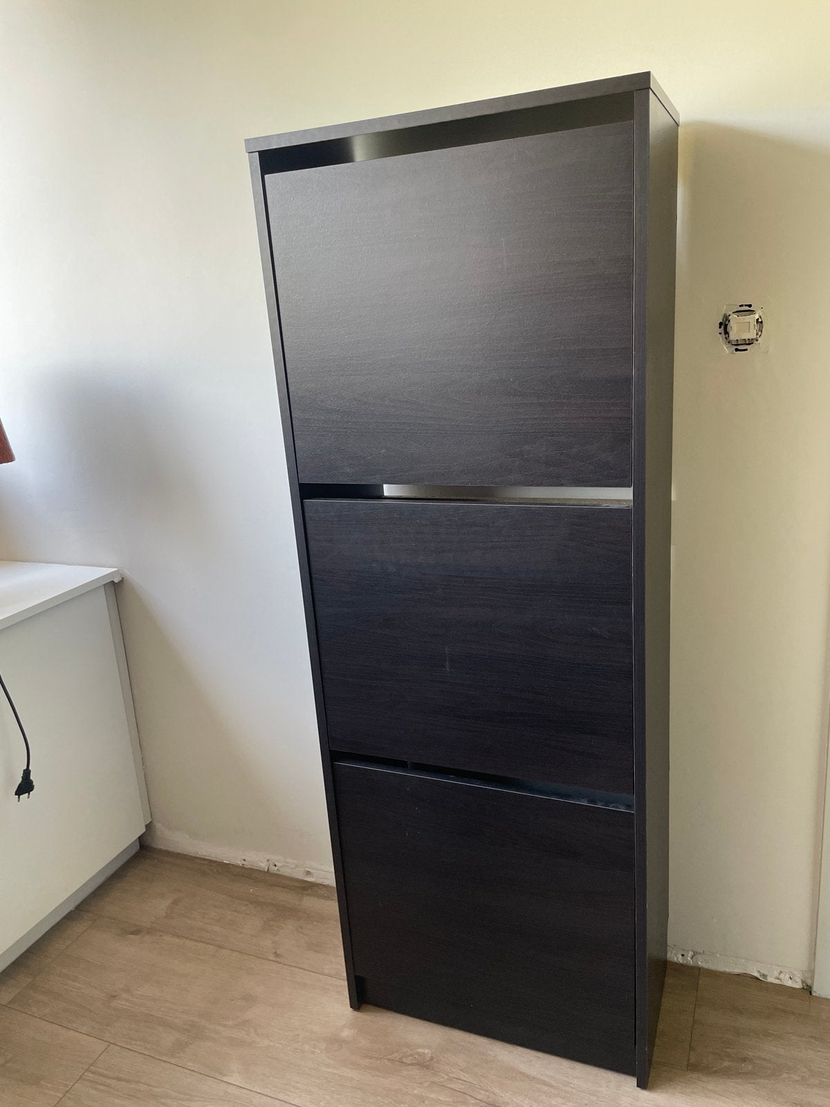 IKEA Bissa schoenenkast, zwart, Ophalen, Zo goed als nieuw