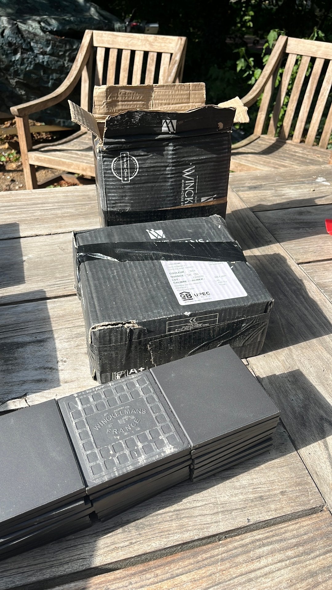 Winckelmans 10x10 NOI 86x & NOI plint, Doe-het-zelf en Verbouw, Ophalen, Minder dan 20 cm, Minder dan 5 m², Wandtegels