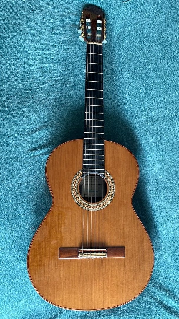Manuel Rodriguez e Hijos Model B, Muziek en Instrumenten, Ophalen, Zo goed als nieuw, Klassieke of Spaanse gitaar, Met koffer