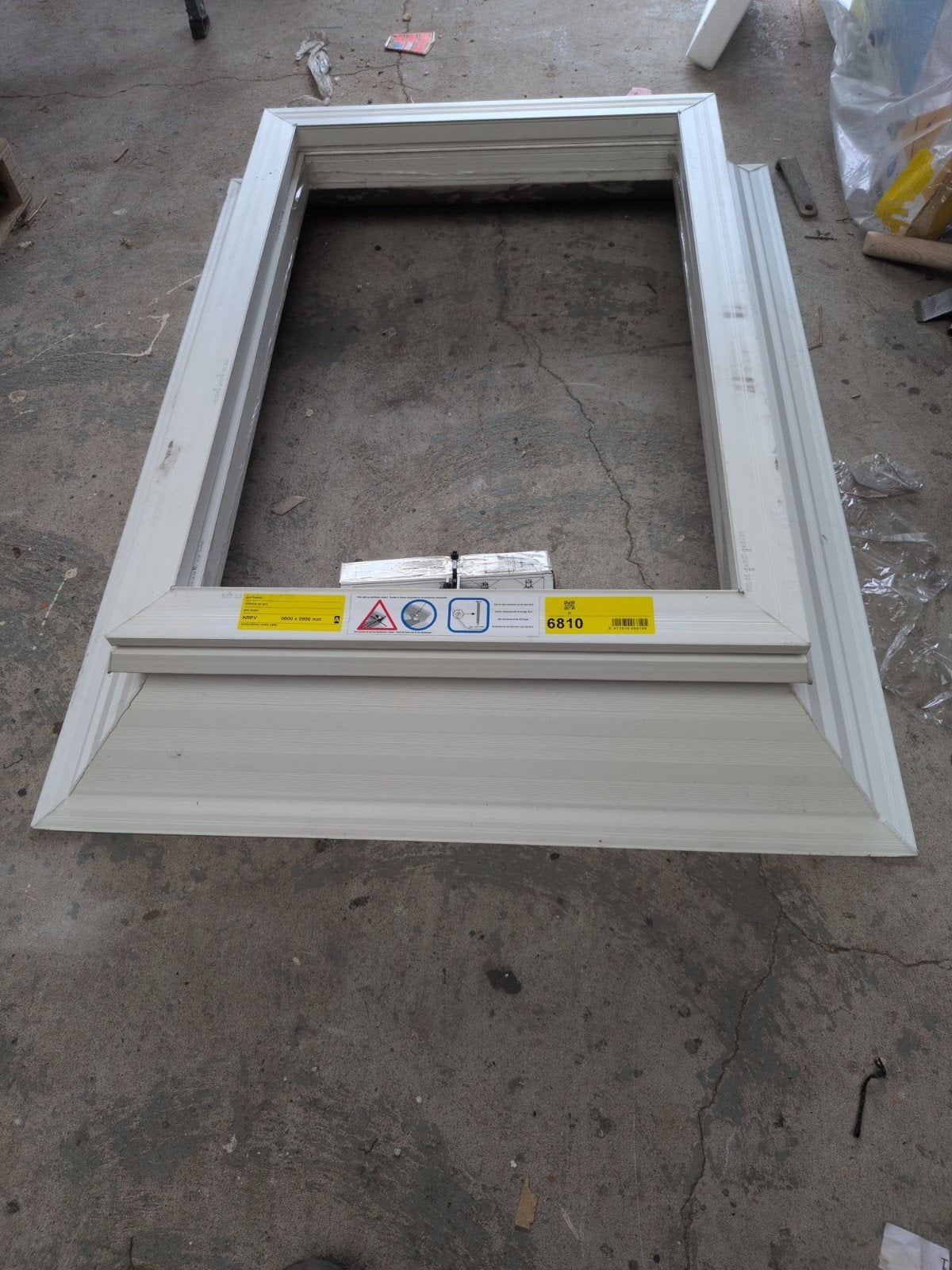 Nieuw skylux ventilatie dakraam 60x90 cm, nieuw in doos, Ophalen, Minder dan 80 cm, 80 tot 120 cm, Nieuw