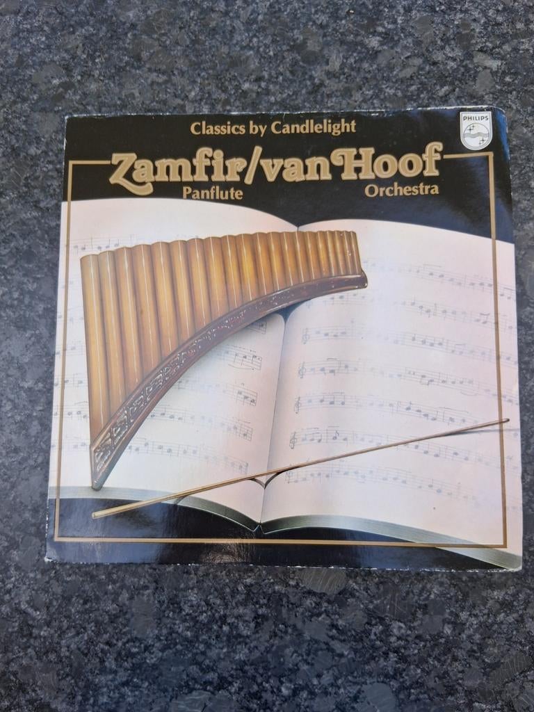 Zamfir/van Hoof - Classics by Candlelight Panfluit LP, Cd's en Dvd's, Vinyl | Overige Vinyl, Gebruikt, 12 inch, Ophalen of Verzenden