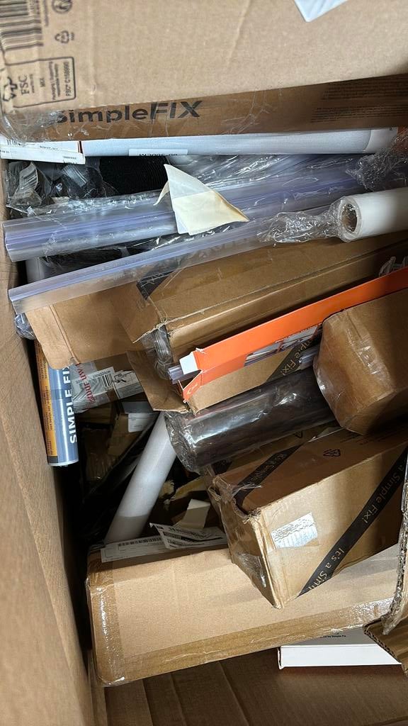 Partij pallet Simple Fix artikelen, Diversen, Rommelmarktspullen, Ophalen, -, -, Zo goed als nieuw