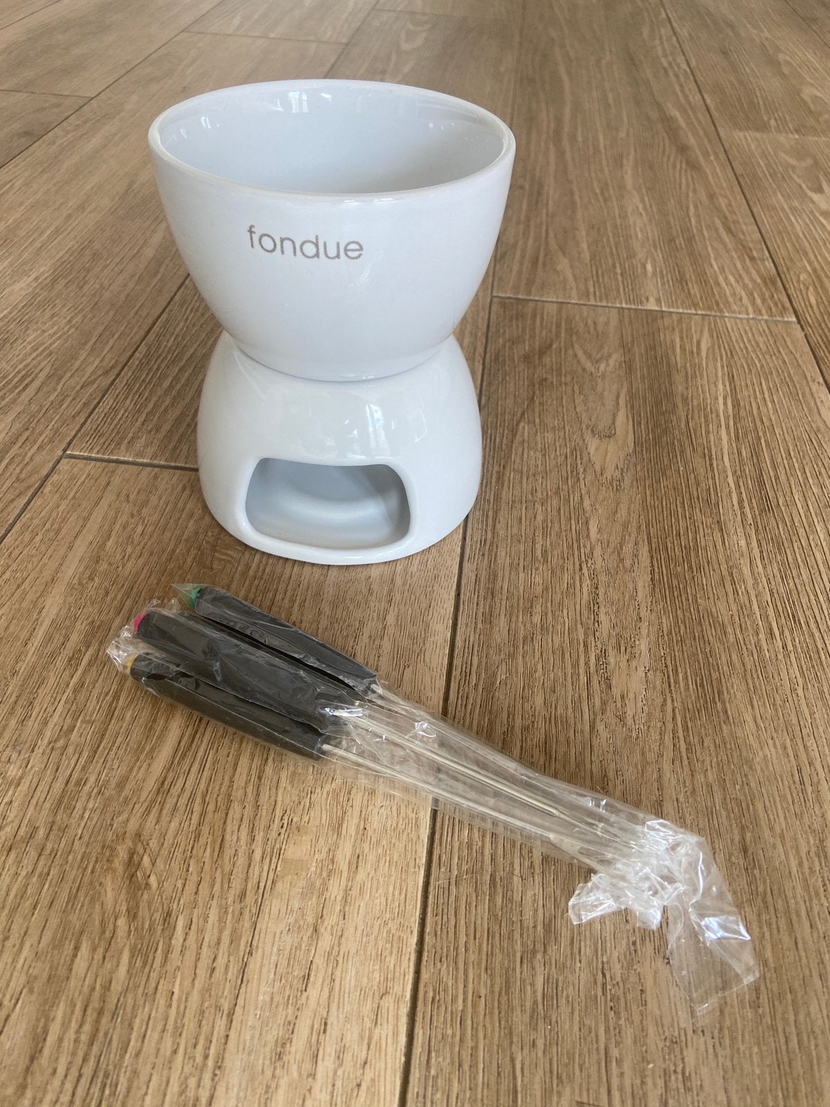 Chocolade fondue nieuw, Witgoed en Apparatuur, Ophalen of Verzenden, Nieuw, Waxinelicht, Fondueset