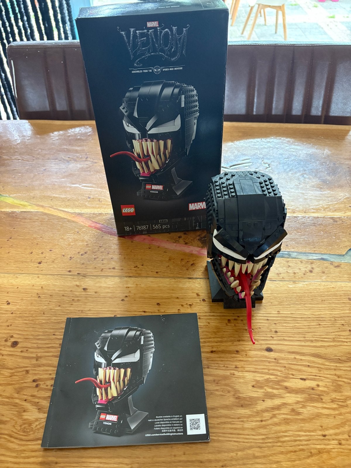 LEGO Marvel Venom Helm (76187), Ophalen, Zo goed als nieuw, Overige merken