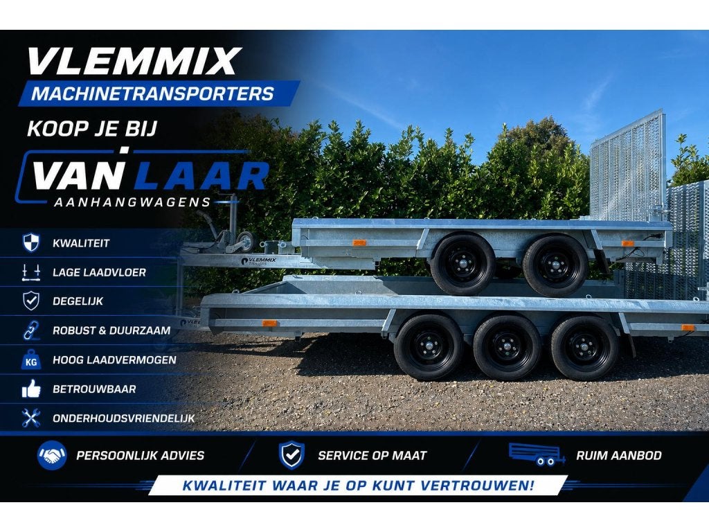 Vlemmix Machinetransporter Hoogwerkertransporter ACTIEPRIJS, Niet ingevuld, Nieuw, Niet ingevuld, Niet ingevuld