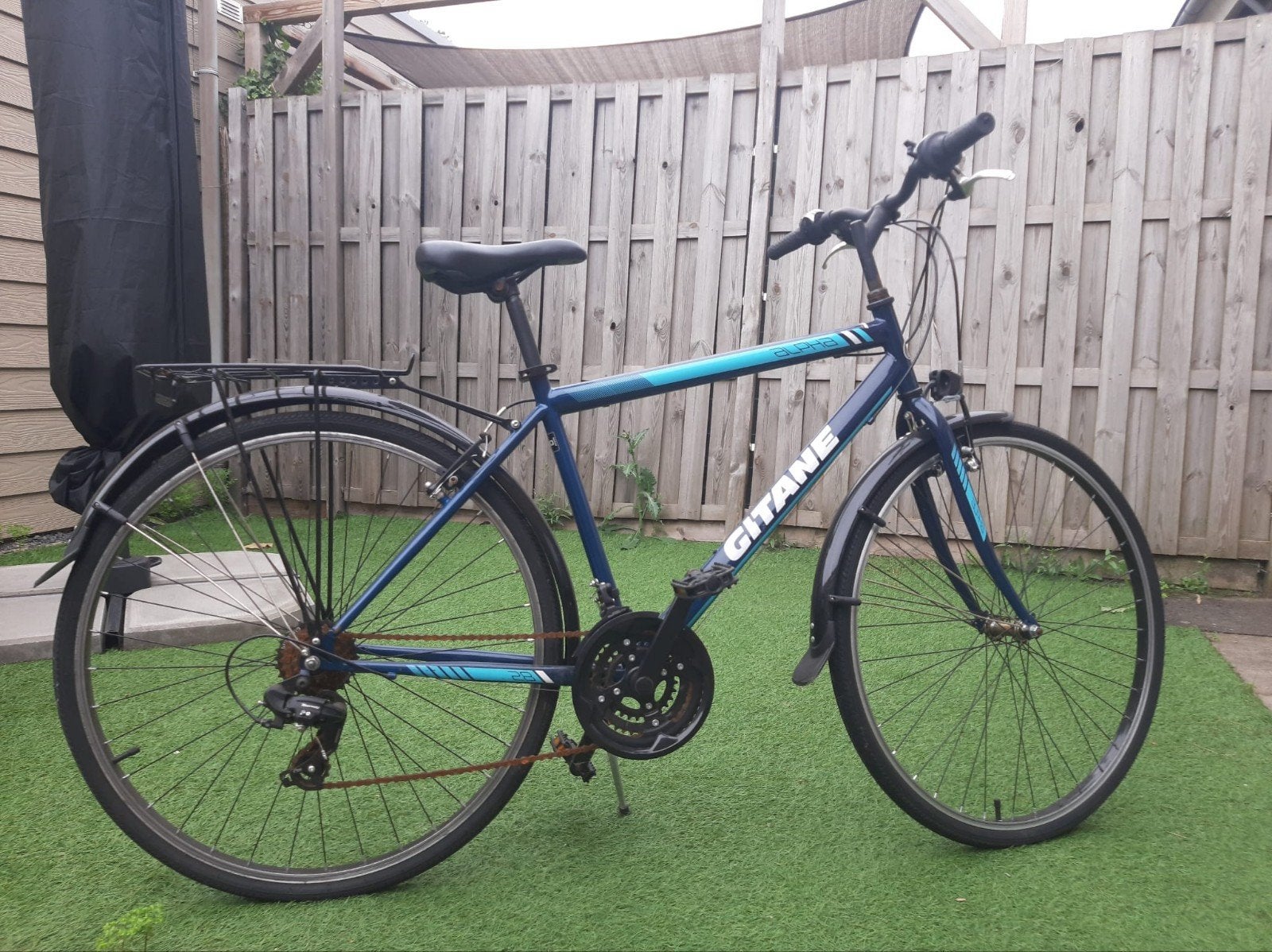 Gitane Alpha V 28 inch  met 21 versnellingen, Fietsen en Brommers, Fietsen | Heren | Herenfietsen, Gebruikt, Velgrem, Versnellingen
